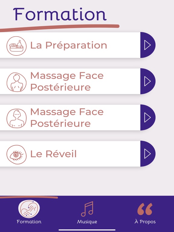 Screenshot #5 pour Formation Massage