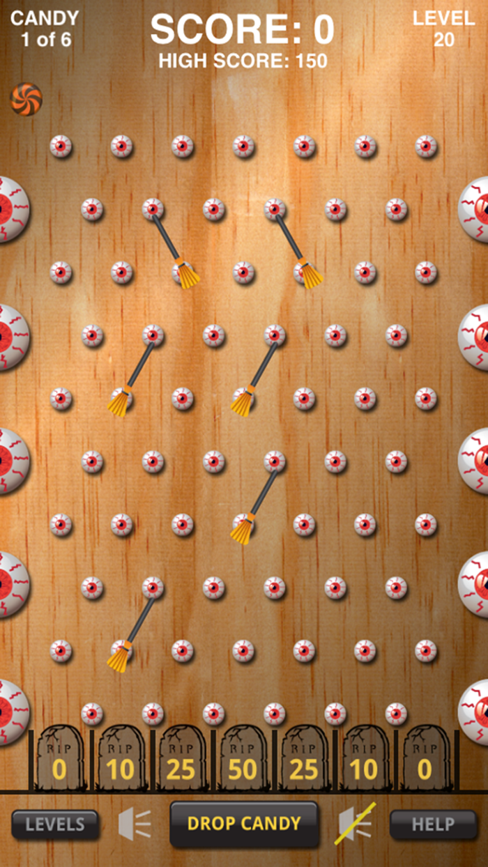 Pachinko Halloween Candy Drop