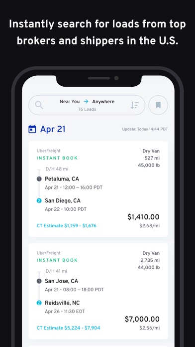 CloudTrucks Screenshot