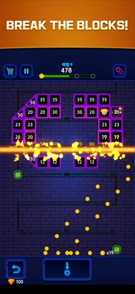 Game screenshot Bricks Breaker Color apk