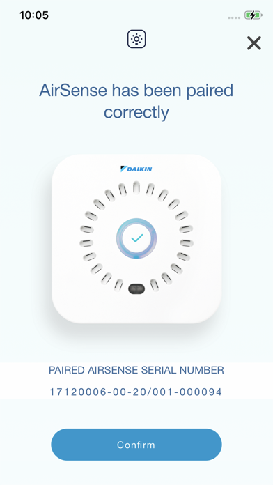 Daikin AirSense Screenshot