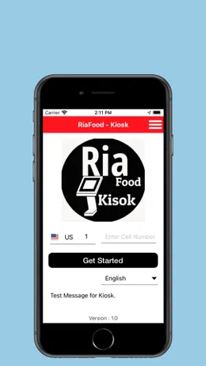 RiaFood Kiosk for Store screenshot 1