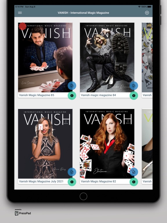 Screenshot #4 pour Vanish - Magic Magazine