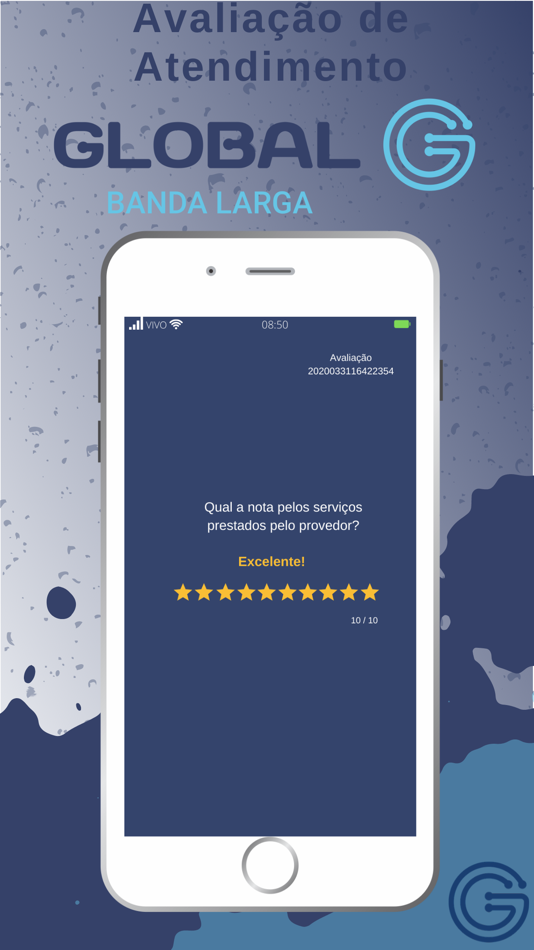 #6. Global Banda Larga (iOS) By: HubSoft