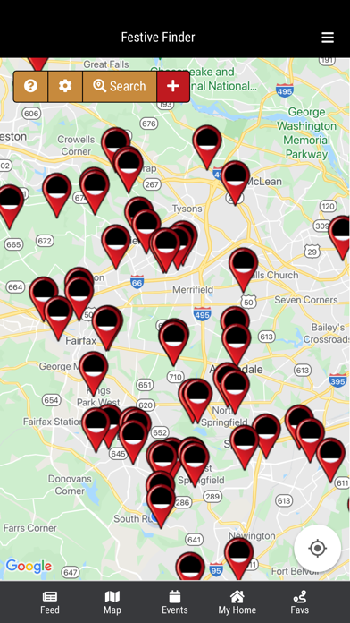Festive Finder Screenshot