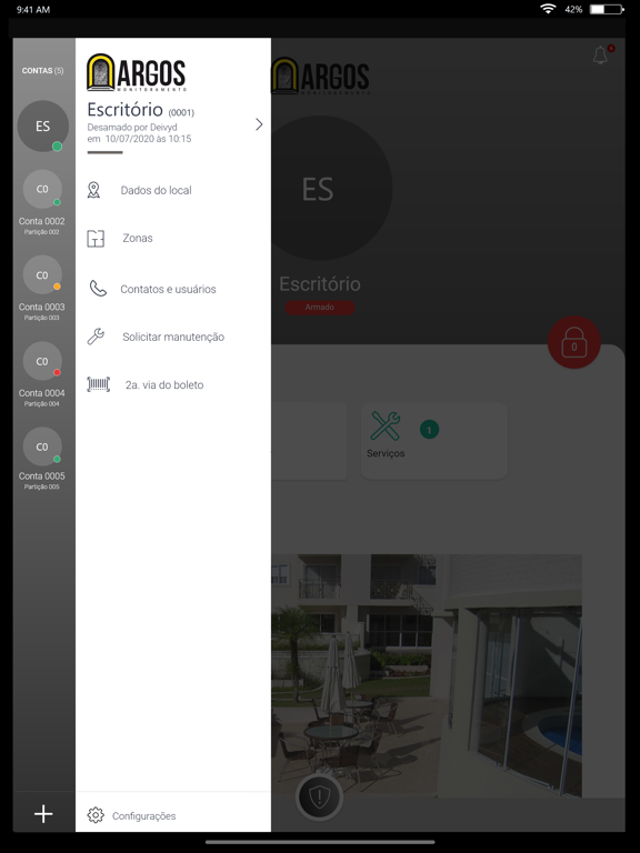 Screenshot #5 pour Argos Alarme