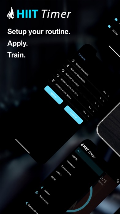 HIIT Timer - Training timer Screenshot