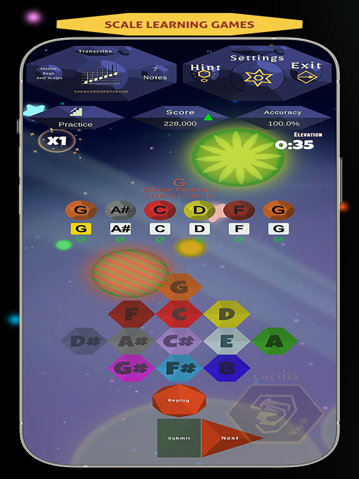 Cecilia Perfect Pitch Trainer