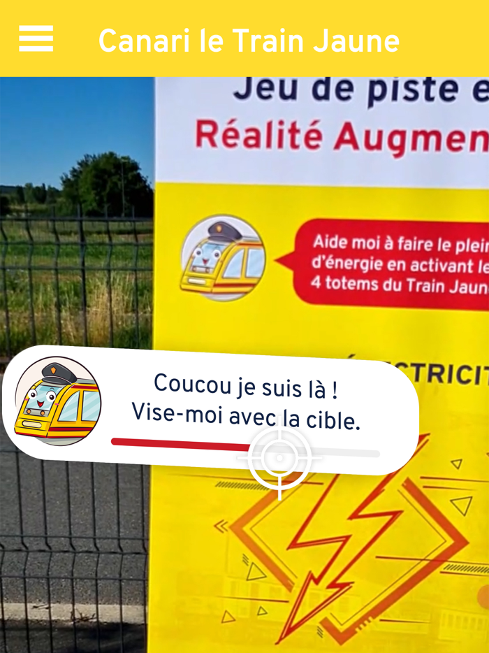 Canari le Train Jaune