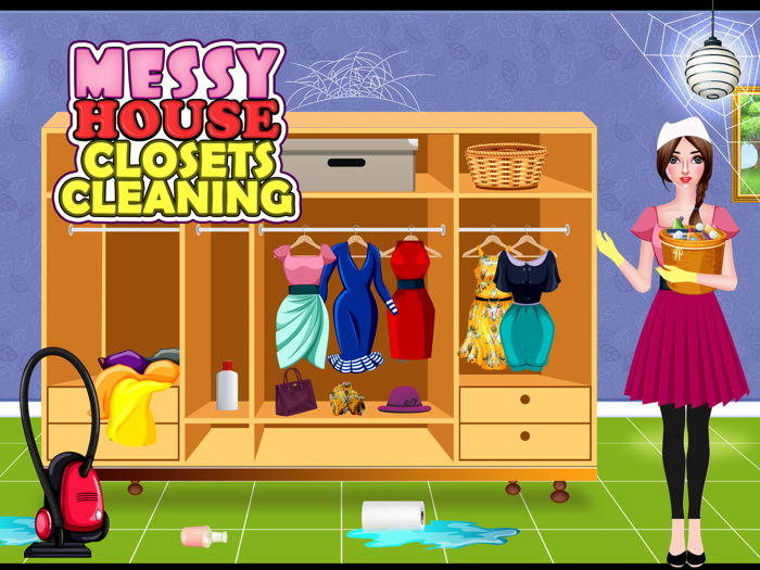 Messy House Closet Cleanup