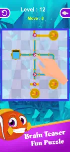 Save The Fish : Pipes Connect screenshot #1 for iPhone