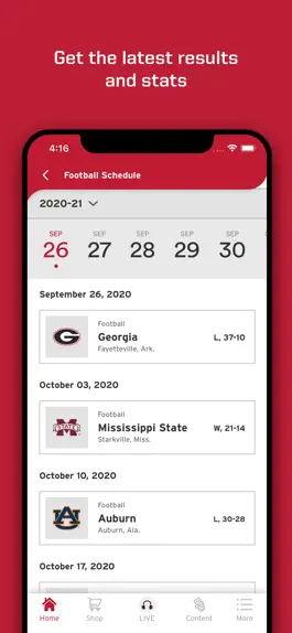 Game screenshot Arkansas Razorbacks hack