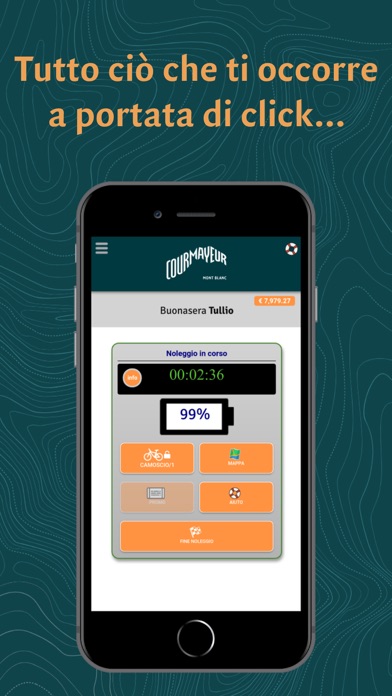Courmayeur e-Bike Sharing Screenshot