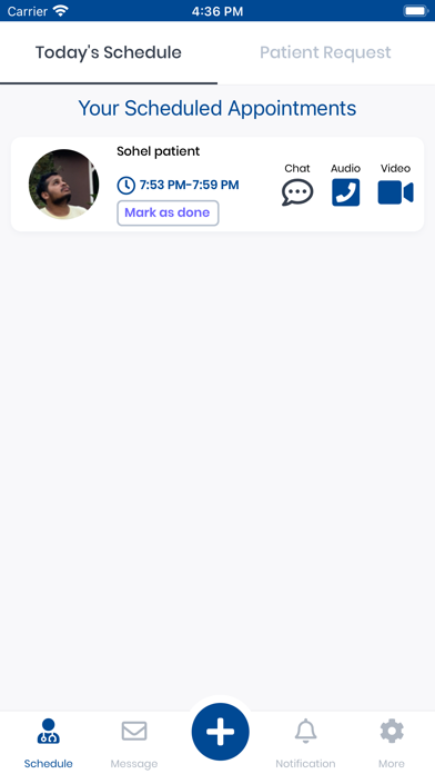 myHealth - Telemedicine Screenshot