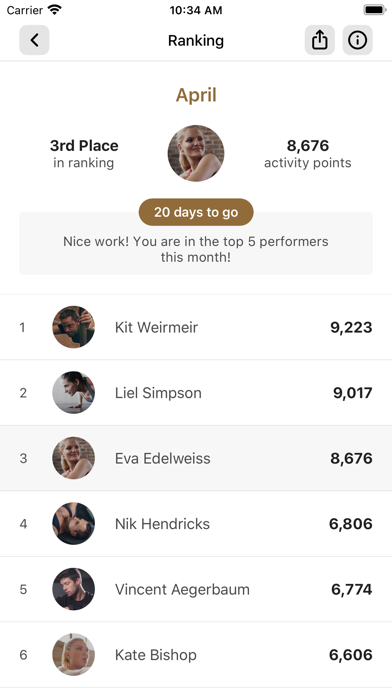 Smart Workout Fitnessclub Screenshot