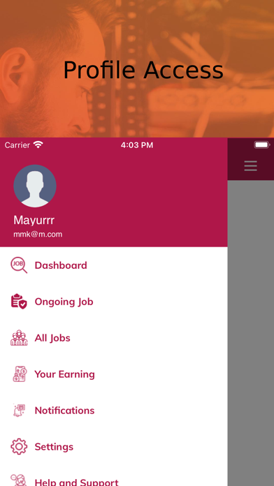 Helpex Worker USA Screenshot