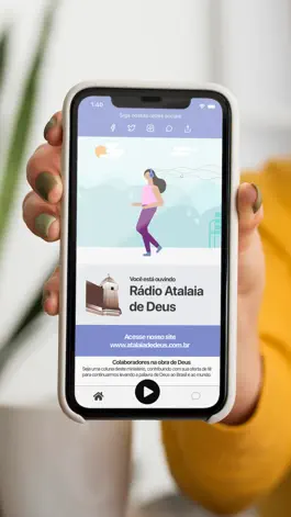 Game screenshot Rádio Atalaia de Deus mod apk