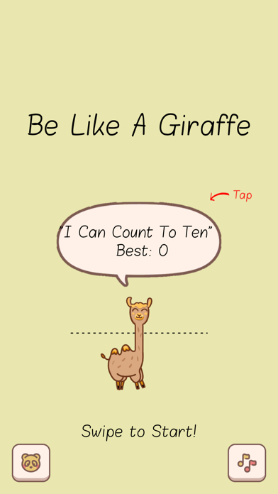 Be Like A Giraffe Screenshot