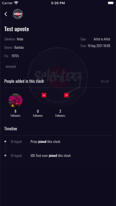Selektaa Screenshot