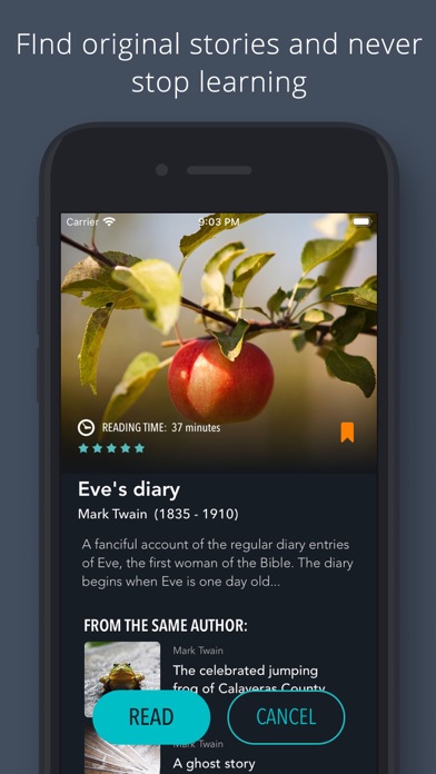 Quick Reads Screenshot