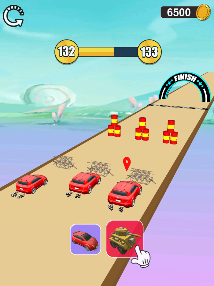 Epic Car Transform Race