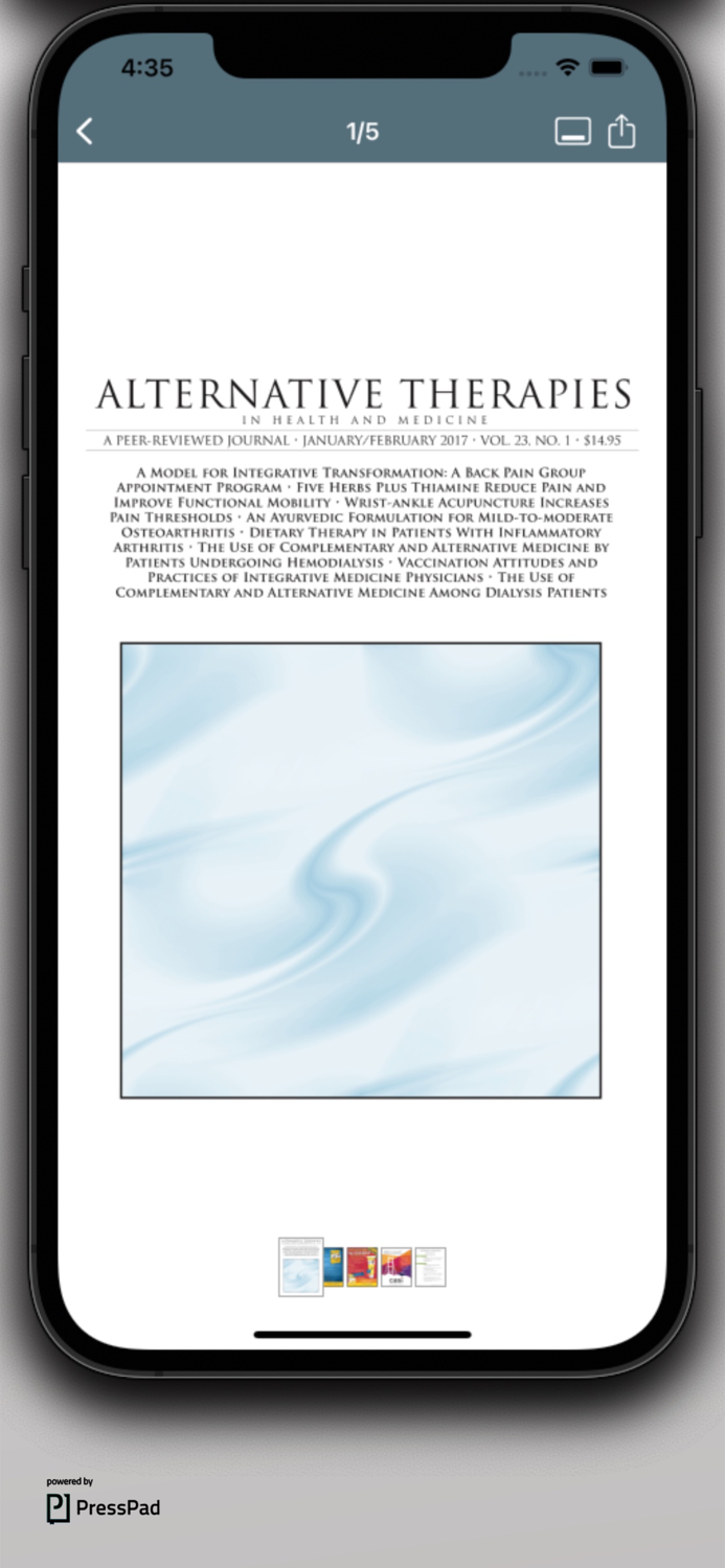 Alternative Therapies app