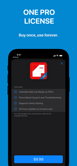 PDFs Split & Merge: PDF Editor Screenshot