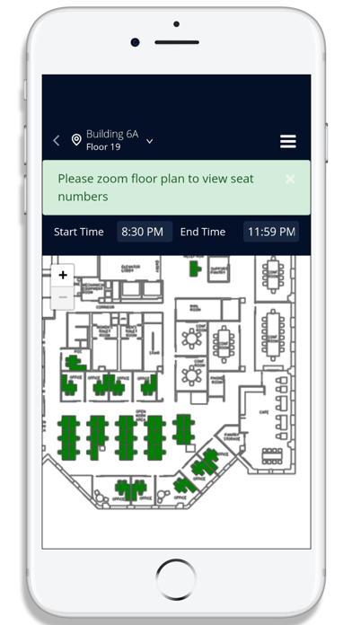IFM Investors Desk Booking Screenshot