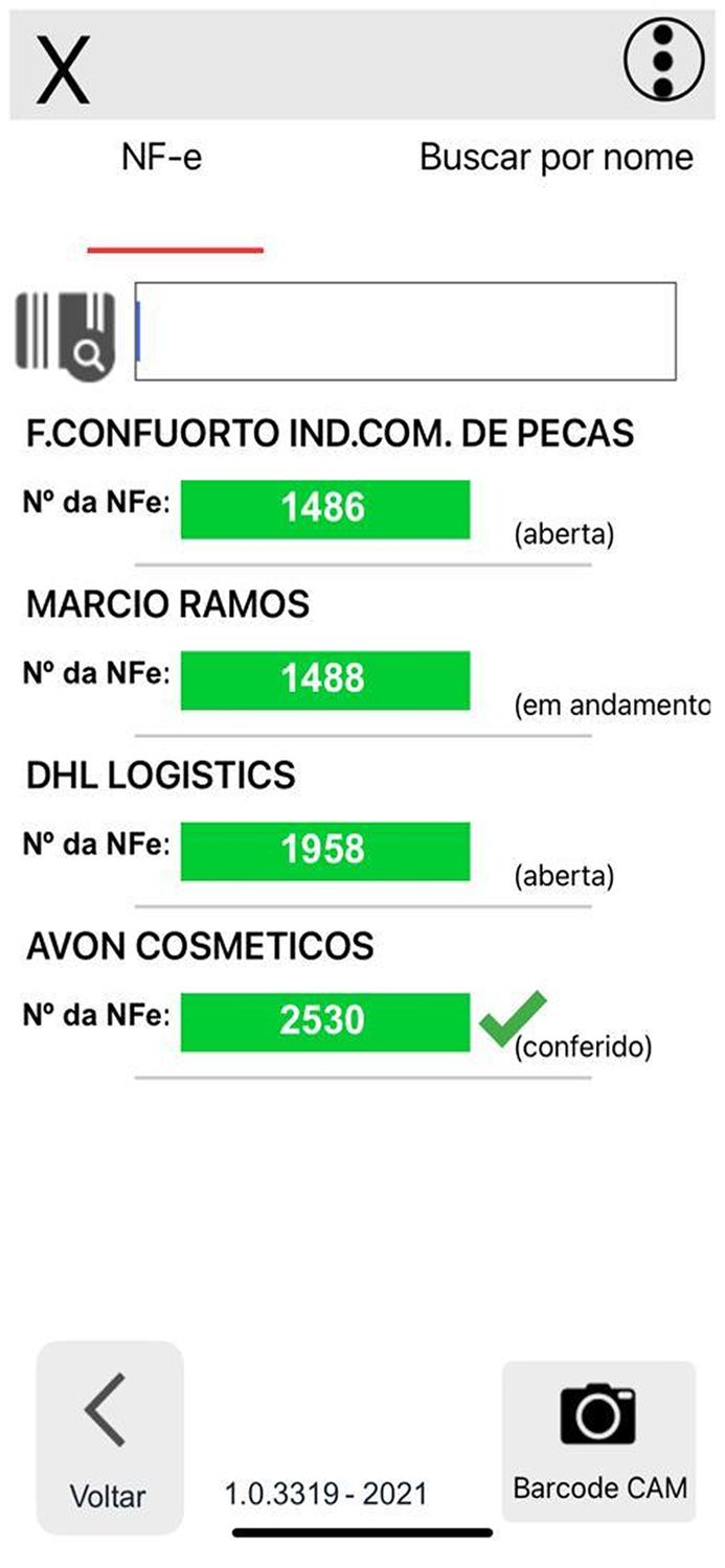 Inv2A - Estoque e Conferência
