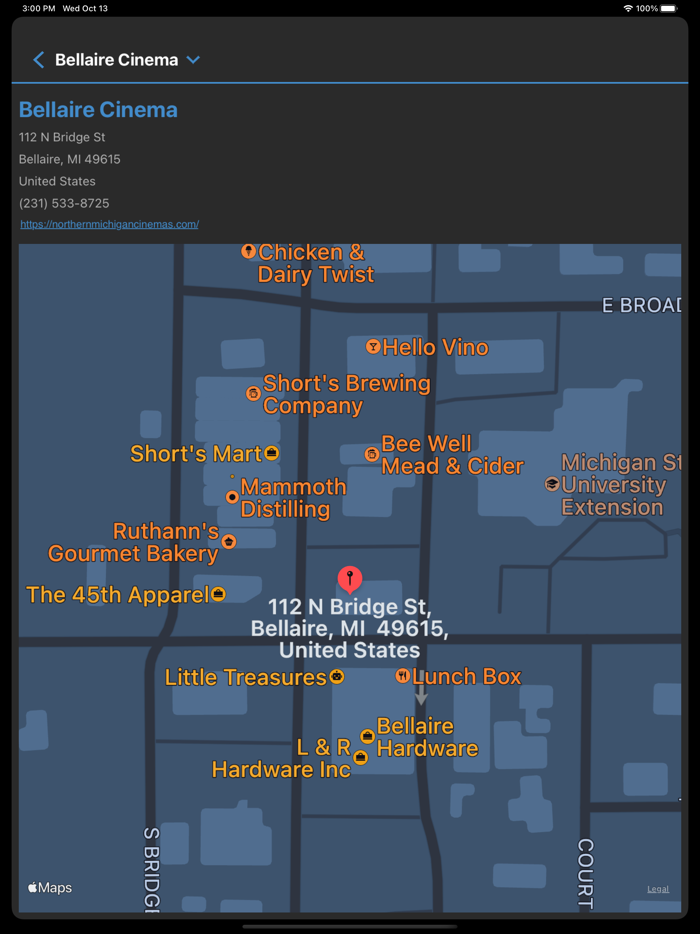 Northern Michigan Cinemas