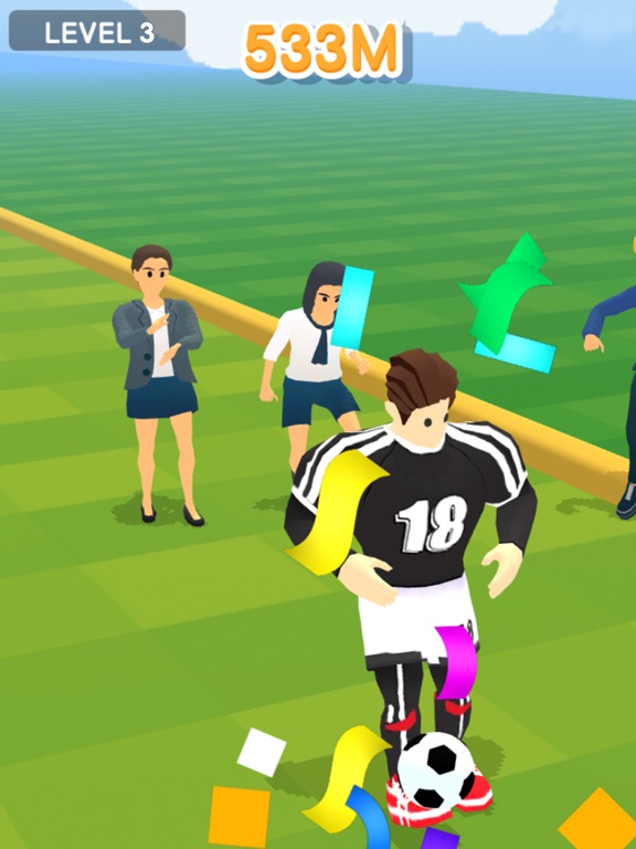 Screenshot #5 for Football Run: Racing