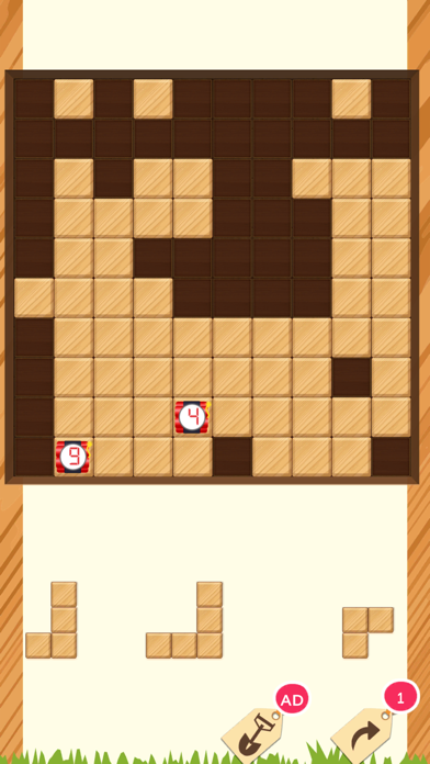 Screenshot #1 pour Wood Block Puzzle-DX
