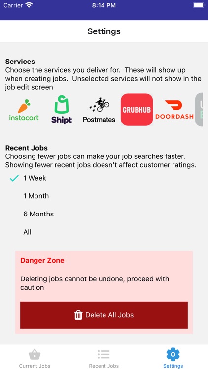 Giggity: Job Tracking