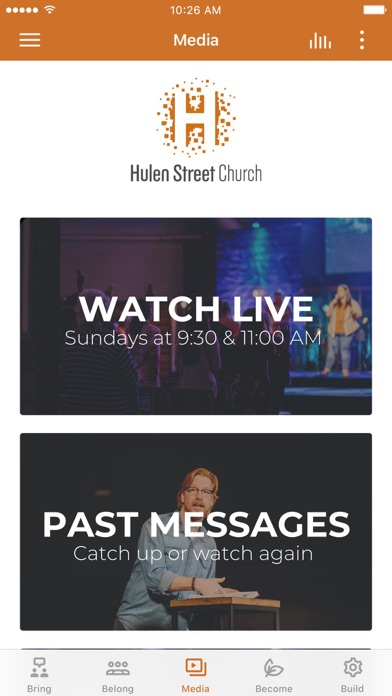 Hulen Street Church App Screenshot