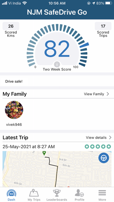 NJM SafeDrive Go Screenshot