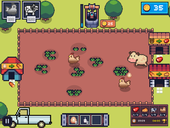 Screenshot #6 pour Pixel Crazy Farm