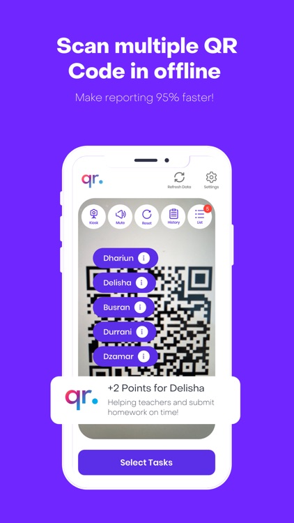 STUDENTQR POINTS for Educator