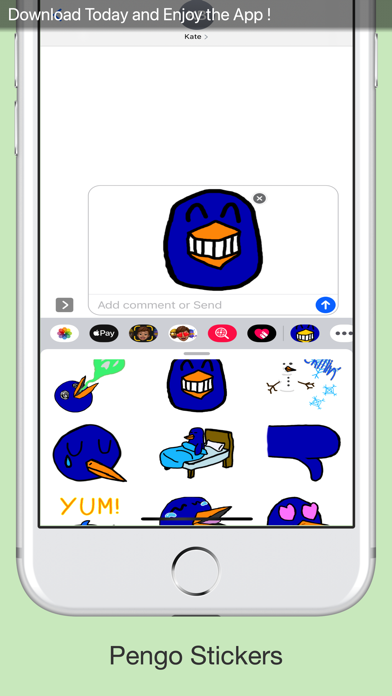 Pengo Stickers Screenshot