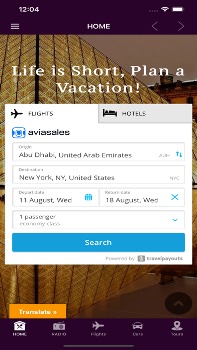 Kasa Travel & Tours Screenshot