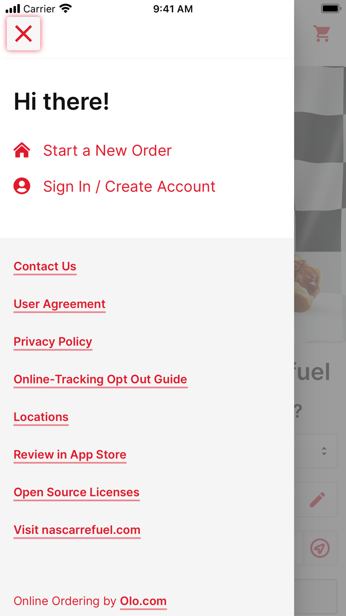 NASCAR Refuel Ordering