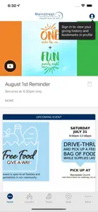 Mainstreet Church US screenshot #1 for iPhone