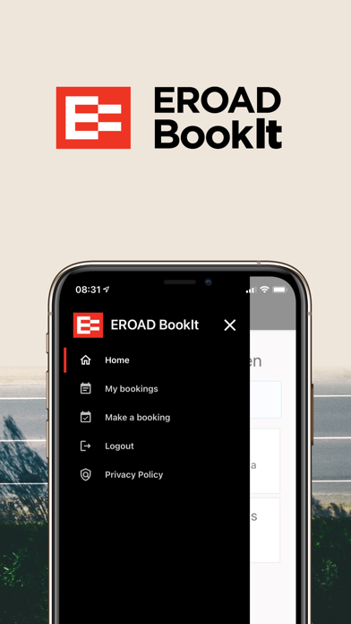 EROAD BookIt Screenshot
