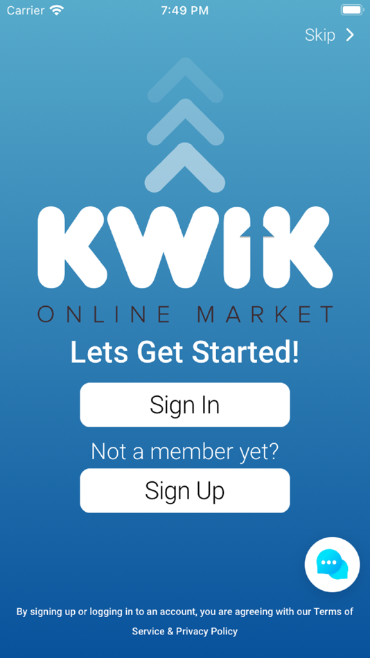 #1. Kwik Online Market (iOS) Podle: Daisy mobile