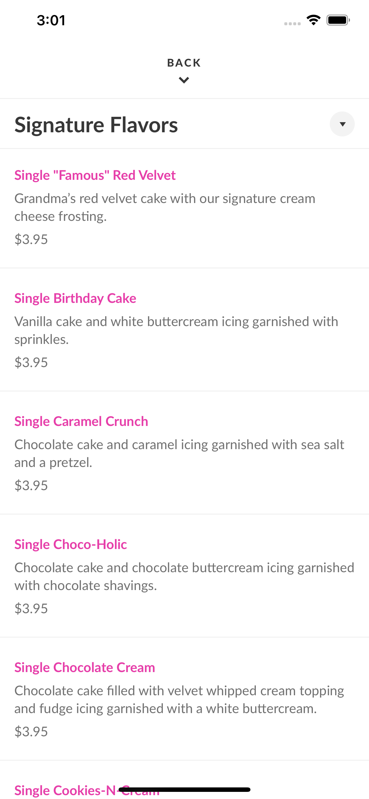Smallcakes Longview