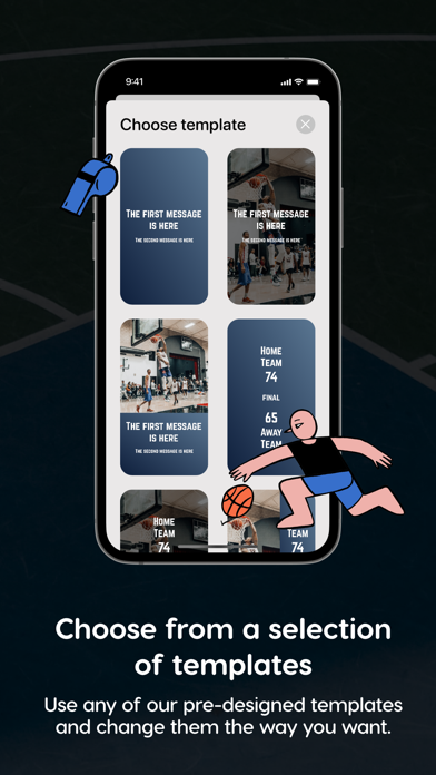 Sporties – Sport Story Maker Screenshot