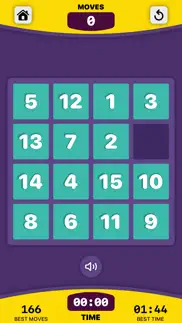 slinum: sliding numbers puzzle iphone screenshot 3