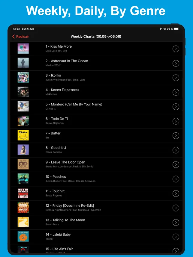 Imágen 2 Radioair - Radio Music charts iphone