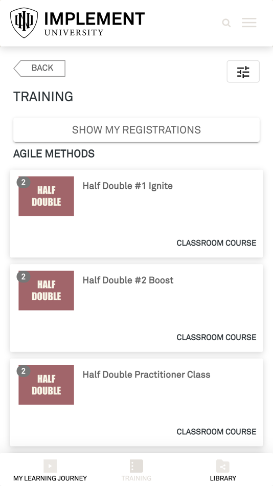 #3. Implement University (iOS) By: Implement Consulting Group