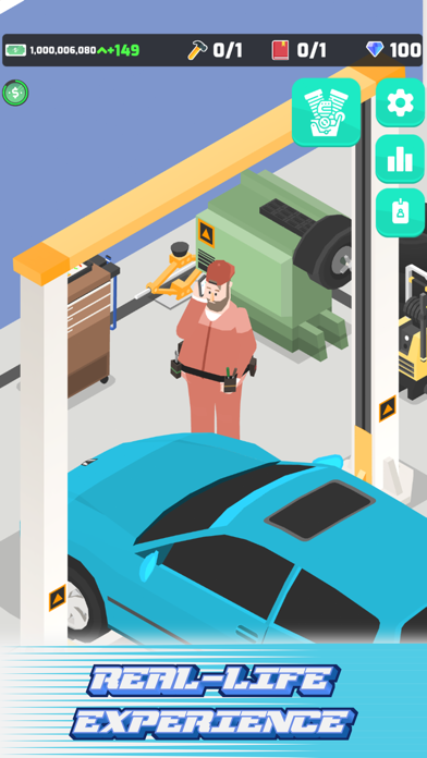 Idle Car Garage シミュレーターゲームのおすすめ画像4