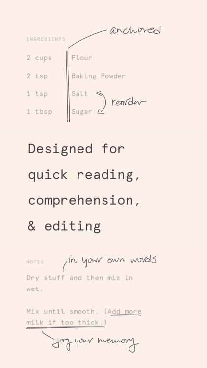 Mise: A minimalist recipe box screenshot-6